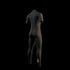 The One Shortarm 3/2mm Zipfree 2024 - Black